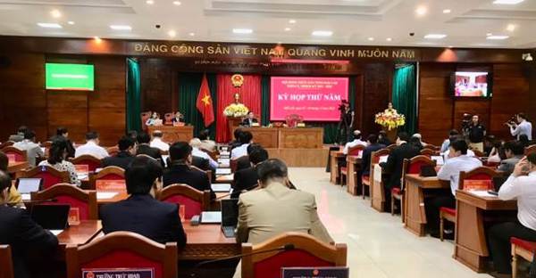 Hội đồng nhân dân tỉnh Đắk Lắk khóa X, nhiệm kỳ 2021 - 2026  khai mạc Kỳ họp thứ Năm