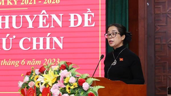 Kỳ họp chuyên đề lần thứ Chín của Hội đồng nhân dân tỉnh Đắk Lắk