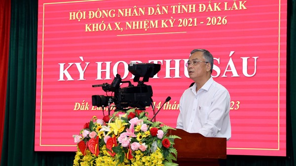 Kỳ họp thứ Sáu, Hội đồng nhân dân tỉnh khóa X, nhiệm kỳ 2021 - 2026  quyết định nhiều nội dung quan trọng 
