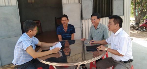 Ban Kinh tế - Xã hội Hội đồng nhân dân huyện Ea Súp giám sát tình hình triển khai thực hiện Dự án 5, Hỗ trợ nhà ở cho hộ nghèo, hộ cận nghèo theo Quyết định số: 90/QĐ-TTg, ngày 18/01/2022 trên địa bàn huyện Ea Súp