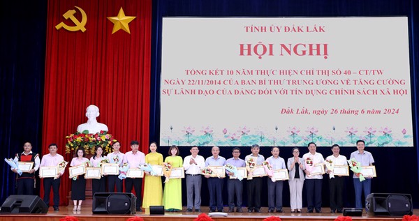 Tổng kết 10 năm thực hiện Chỉ thị số 40-CT/TW, ngày 22/11/2014 của Ban Bí thư Trung ương Đảng.