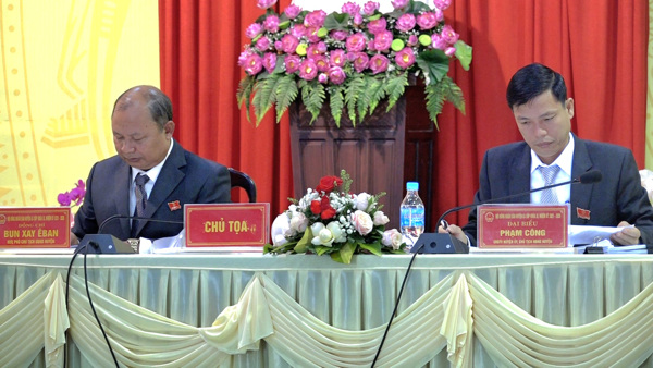 Hội đồng nhân dân huyện Ea Súp tổ chức thành công Kỳ họp thứ Chín, HĐND huyện khoá XI, nhiệm kỳ 2021 - 2026