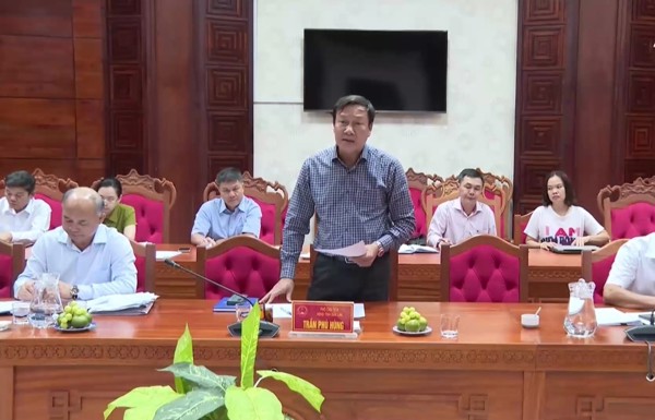 Đoàn giám sát của Thường trực Hội đồng nhân dân tỉnh làm việc với Ủy ban nhân dân tỉnh và các sở, ban, ngành, địa phương về việc triển khai thực hiện các dự án đầu tư công sử dụng nguồn vốn ngân sách Trung ương đến hết năm 2023
