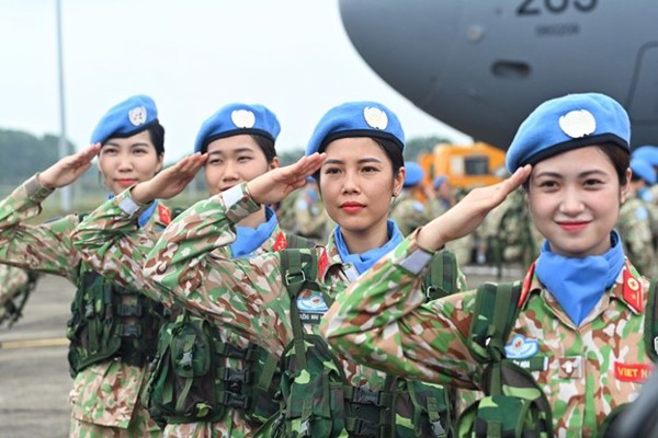 Lực lượng gìn giữ hòa bình Liên hợp quốc, góp phần nâng cao uy tín, vị thế của Việt Nam trên trường quốc tế