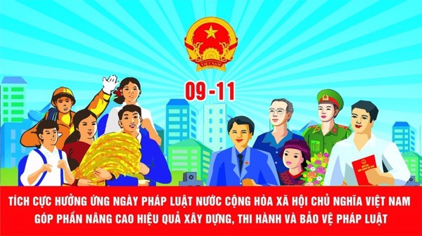 Tổ chức các hoạt động hưởng ứng Ngày Pháp luật nước Cộng hòa Xã hội chủ nghĩa Việt Nam trên địa bàn tỉnh