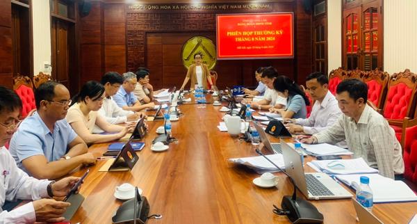 Thường trực Hội đồng nhân dân tỉnh Đắk Lắk họp Phiên thường kỳ tháng 8 năm 2024 