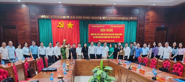 Viện Kiểm sát nhân dân tối cao phối hợp với Thường trực Hội đồng nhân dân tỉnh Đắk Lắk tổ chức Hội nghị khảo sát, lấy ý kiến về các Đề án của Trung ương