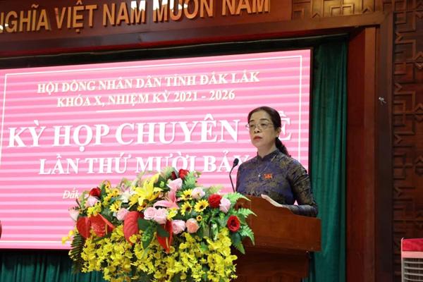 Thông qua các dự thảo nghị quyết và Bế mạc Kỳ họp Chuyên đề lần thứ Mười bảy, Hội đồng nhân dân tỉnh khóa X, nhiệm kỳ 2021-2026
