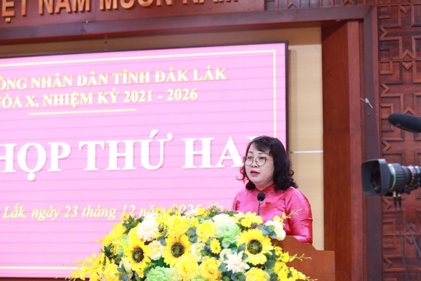 HĐND tỉnh Đắk Lắk khóa X khai mạc Kỳ họp thứ Hai