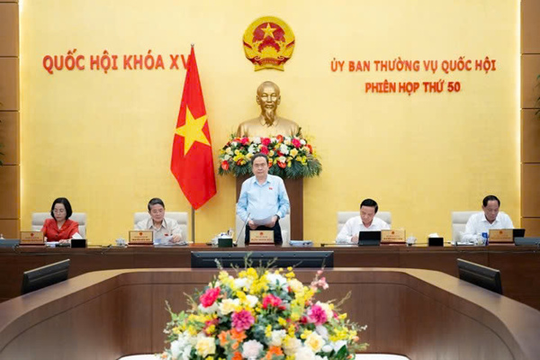 Khai mạc Phiên họp thứ 50 của Ủy ban Thường vụ Quốc hội
