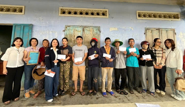 Kết nối nguồn lực xã hội để chăm lo cho người dân bị thiệt hại do lũ lụt