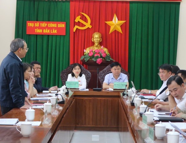 Thường trực HĐND tỉnh, Đoàn ĐBQH tỉnh tiếp dân tháng 01 năm 2026