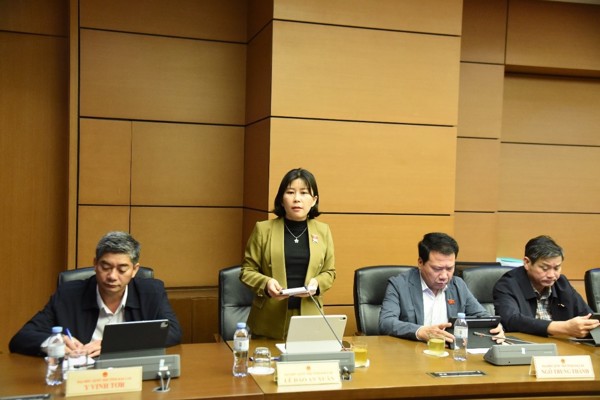 Đoàn ĐBQH tỉnh góp ý các dự án luật về quản lý nợ công, thương mại điện tử, kinh doanh bảo hiểm