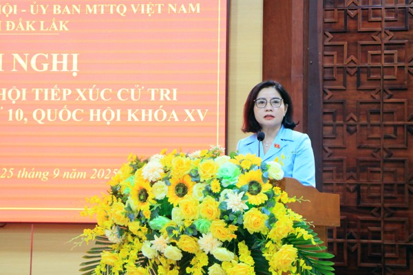 Tiếp xúc cử tri trước Kỳ họp thứ 10, Quốc hội khóa XV