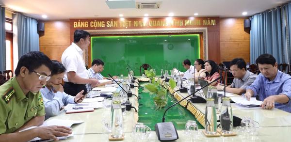 Ban Dân tộc HĐND tỉnh khảo sát tại Sở Nông nghiệp và Môi trường