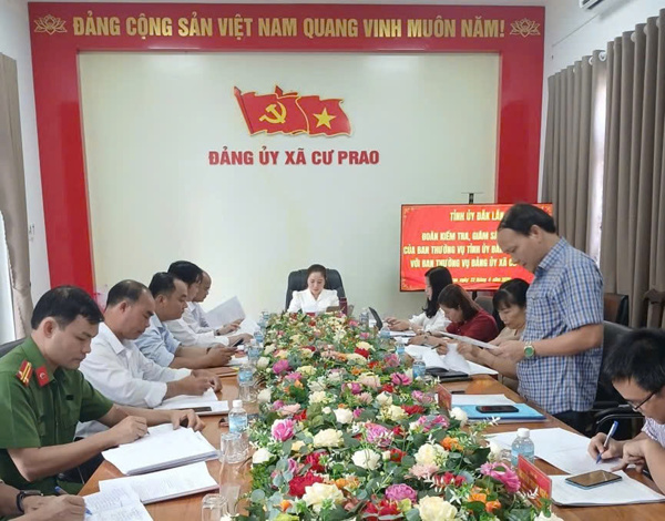 Xã Cư Prao quyết tâm đạt mục tiêu tăng trưởng hai con số