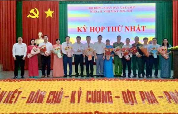 HĐND xã Ea Súp: Hoàn thành nhiệm vụ đề ra trong quý I/2026