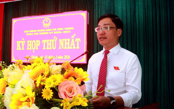 HĐND xã Hoà Thịnh tổ chức thành công kỳ họp thứ nhất