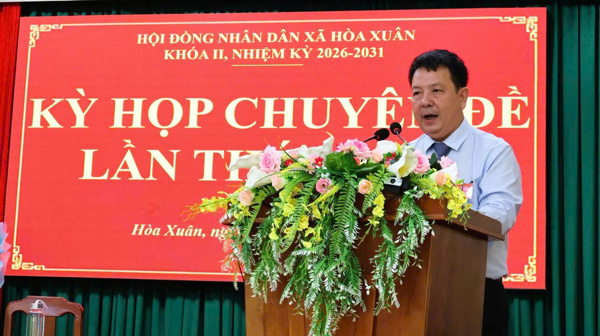 HĐND xã Hoà Xuân tổ chức thành công kỳ họp chuyên đề lần thứ nhất