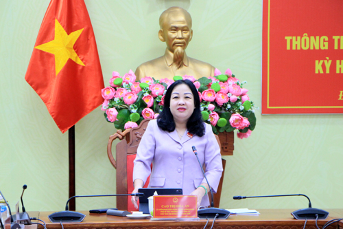 Họp báo thông tin chương trình Kỳ họp thứ II, HĐND tỉnh khóa XI.