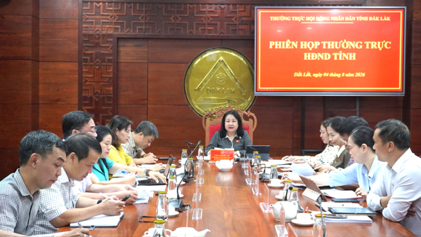 Thường trực HĐND tỉnh cho ý kiến công tác chuẩn bị Kỳ họp chuyên đề lần thứ Hai