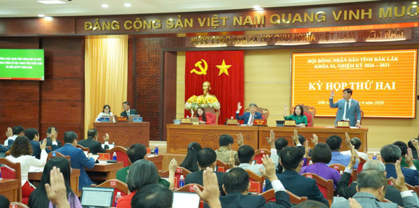 Thông cáo Báo chí Về Kỳ họp Chuyên đề lần thứ Hai, Hội đồng nhân dân tỉnh Đắk Lắk  khóa XI, nhiệm kỳ 2026 – 2031