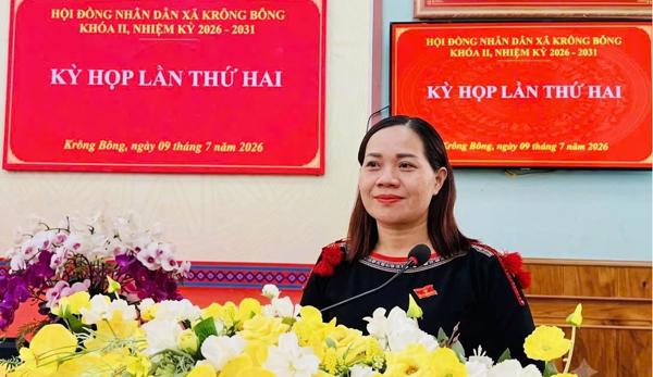 HĐND xã Krông Bông tổ chức kỳ họp thường lệ giữa năm 2026