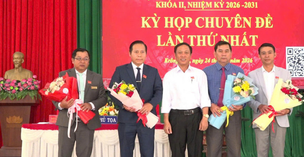 HĐND xã Krông Búk tổ chức Kỳ họp chuyên đề