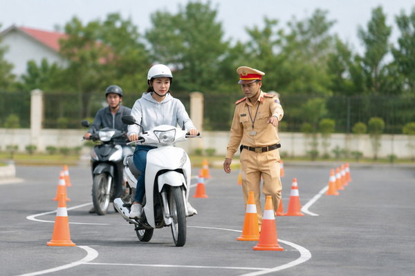 Triển khai “Chiến dịch đào tạo kỹ năng lái xe mô tô,  xe gắn máy an toàn” trên địa bàn tỉnh Đắk Lắk