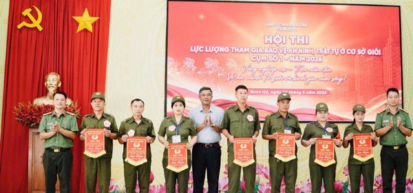 Nâng cao hiệu quả hoạt động của lực lượng tham gia bảo vệ an ninh, trật tự ở cơ sở