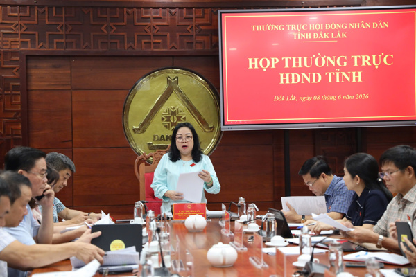 Thường trực HĐND tỉnh họp cho ý kiến một số nội dung thuộc thẩm quyền