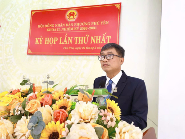 HĐND phường Phú Yên tổ chức thành công Kỳ họp thứ nhất, nhiệm kỳ 2026 - 2031
