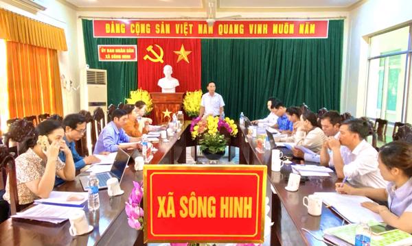 HĐND xã Sông Hinh giám sát công tác triển khai Nghị quyết số 72-NQ/TW của Bộ Chính trị