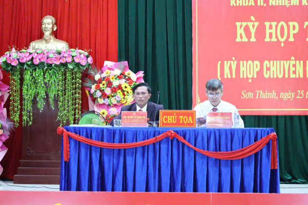 HĐND xã Sơn Thành tổ chức Kỳ họp thứ Ba (kỳ họp chuyên đề) năm 2026