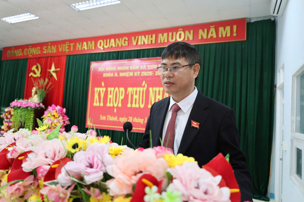 HĐND xã Sơn Thành nhiệm kỳ 2026-2031 họp bầu các chức danh chủ chốt