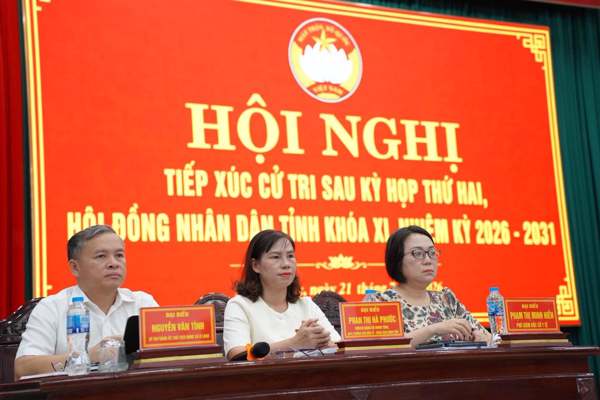 Đại biểu HĐND tỉnh tiếp xúc cử tri xã Tuy An Bắc sau Kỳ họp thứ Hai, HĐND tỉnh