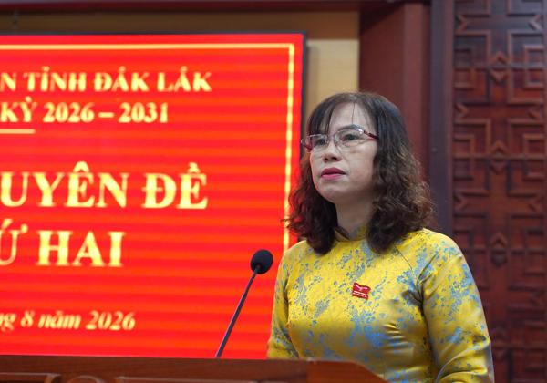 HĐND tỉnh Đắk Lắk thông qua Nghị quyết về Kế hoạch phát triển kinh tế - xã hội, bảo đảm quốc phòng, an ninh giai đoạn 2026 - 2030