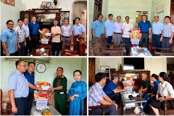 Phó Chủ tịch Thường trực HĐND tỉnh Từ Thái Giang thăm, tặng quà người có công với cách mạng nhân kỷ niệm 79 năm Ngày Thương binh - Liệt sĩ