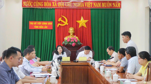 Thường trực HĐND tỉnh tiếp công dân định kỳ tháng 4 tại cơ sở 2