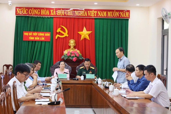 Thường trực HĐND tỉnh và Đoàn ĐBQH tỉnh tiếp công dân tháng 6 năm 2026