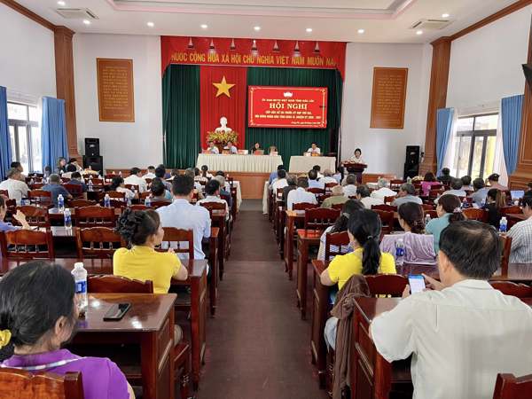 Tổ đại biểu số 7 HĐND tỉnh tiếp xúc cử tri trước Kỳ họp thứ Hai,  HĐND tỉnh khóa XI