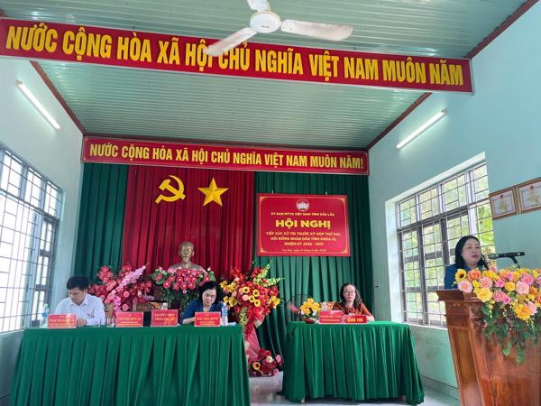 Tổ đại biểu số 1 HĐND tỉnh tiếp xúc cử tri phường Tuy Hòa