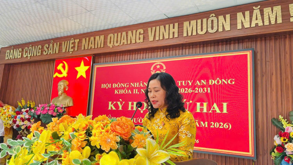 HĐND xã Tuy An Đông tổ chức Kỳ họp thường lệ giữa năm 2026