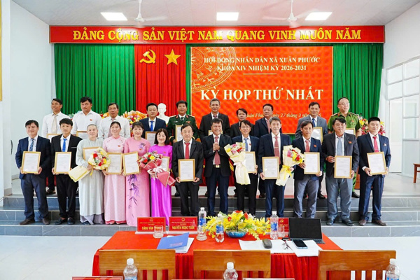 HĐND xã Xuân Phước triển khai thưc hiện hiệu quả công tác 9  tháng năm 2026