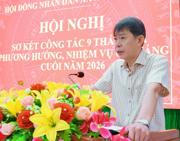 HĐND xã Xuân Phước sơ kết công tác 9 tháng năm 2026