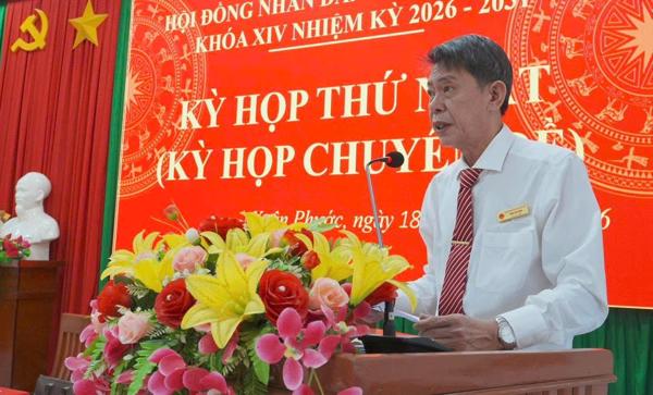 HĐND xã Xuân Phước tổ chức kỳ họp thứ nhất (kỳ họp chuyên đề)