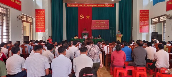 Đại biểu Quốc hội Đoàn Đắk Lắk tiếp xúc cử tri tại huyện Krông Năng và thị xã Buôn Hồ sau kỳ họp thứ Ba, Quốc hội khóa XV