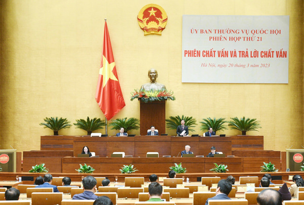 TỔNG THUẬT TRỰC TIẾP CHIỀU 20/3: CHẤT VẤN VÀ TRẢ LỜI CHẤT VẤN THUỘC LĨNH VỰC KIỂM SÁT