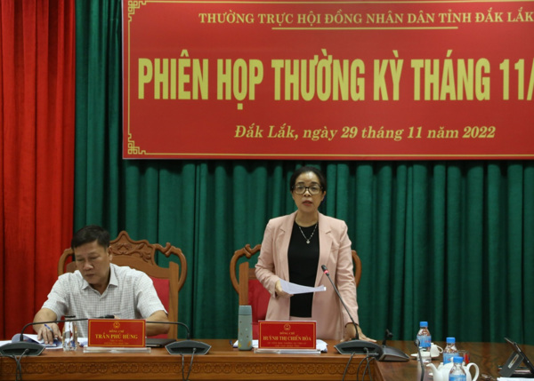 Thường trực Hội đồng nhân dân tỉnh khóa X, nhiệm kỳ 2021 - 2026 tổ chức Phiên họp rà soát công tác chuẩn bị các nội dung trình Kỳ họp thứ Năm