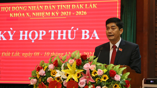 Khai mạc Kỳ họp thứ Ba, HĐND tỉnh khóa X, nhiệm kỳ 2021-2026 